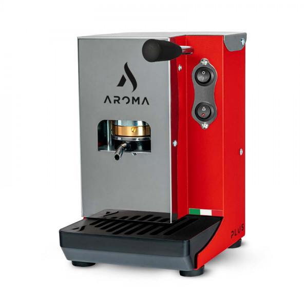 Aroma PLUS+ Rot - ESE-Padmaschine (44mm)