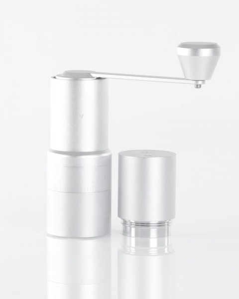 Varia EVO Hybrid Kaffeemühlen Set in Silber