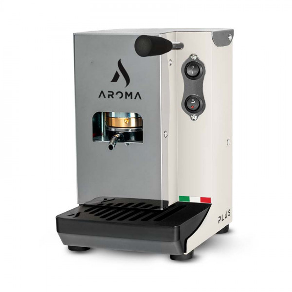 Aroma PLUS+ Weiß - ESE-Padmaschine (44mm)