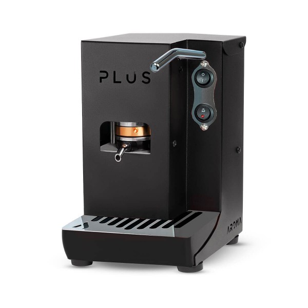 Aroma PLUS MONO Schwarz - ESE-Padmaschine (44mm)