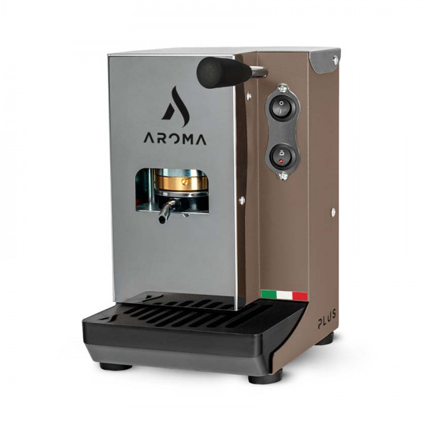 Aroma PLUS+ Taupe - ESE-Padmaschine (44mm)