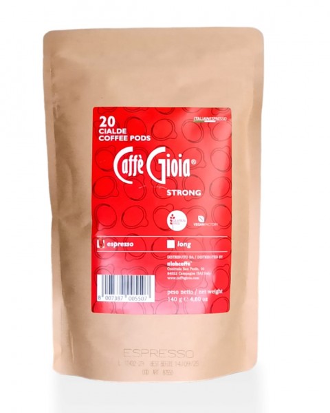 Caffè Gioia Rosso Strong ESE Pads 20 Stück